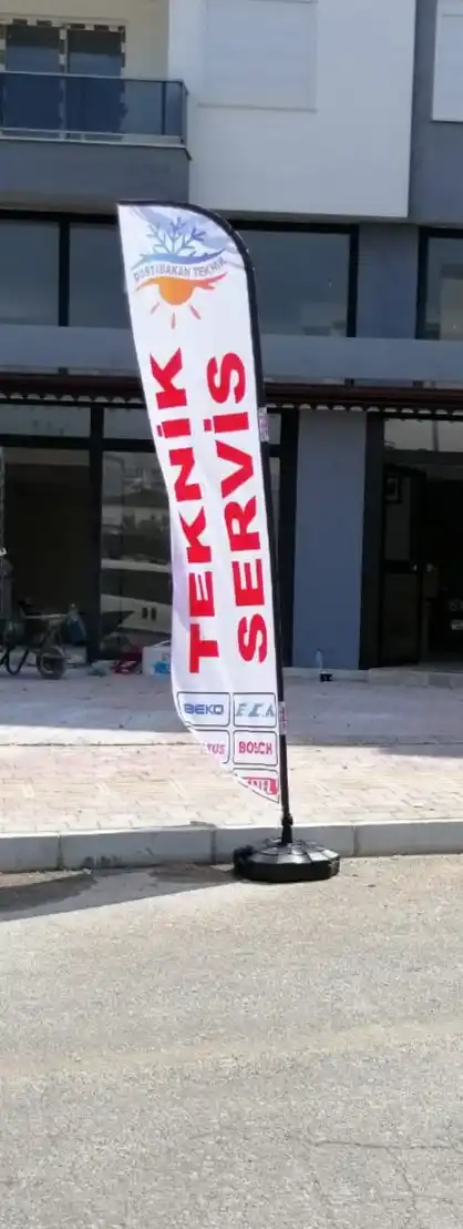 Beyaz Eşyacı Yelken Bayrağı-14