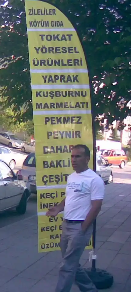 Doğal Ürünler Yelken Bayrağı-5